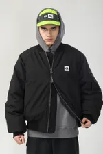 Бомбер CODERED Зимний Bomber Wide Черная