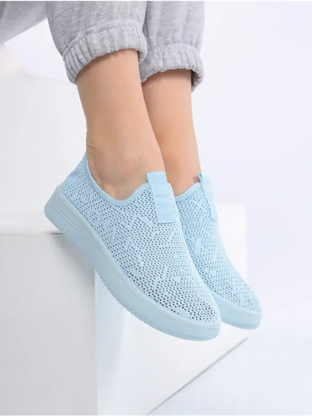 Слипоны летние текстильные