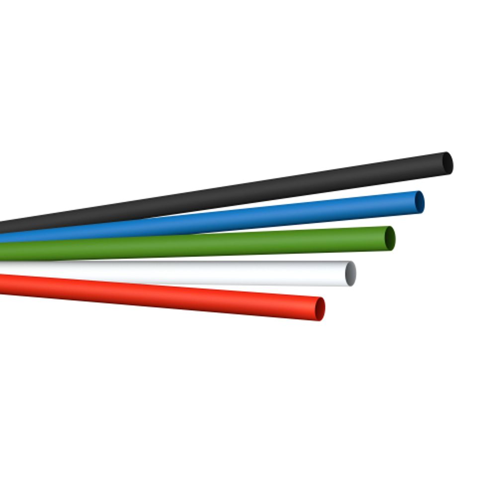 Набор термоусадочных трубок ЭРА NO-224-535 ТТУ нг-LS 2/1 №1 5 цветов по 4 шт L=100 мм