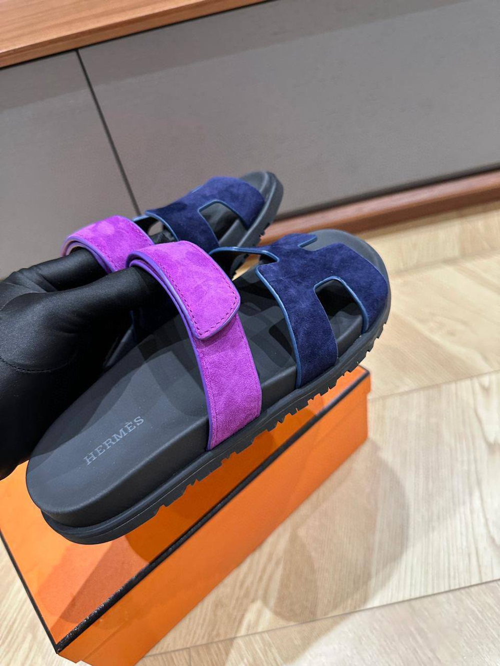 Шлепанцы Hermes