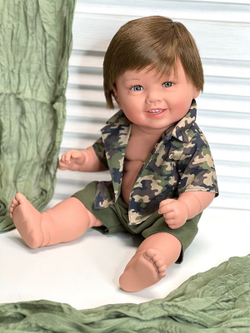 Кукла Manolo Dolls виниловая Diana-Boy 47см в пакете (7280)