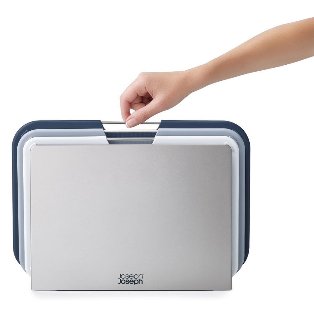 Набор из 3 разделочных досок Nest Regular серый Joseph Joseph