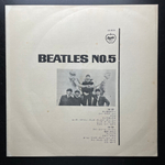 The Beatles ‎– Beatles No. 5 (Япония 1970г.)