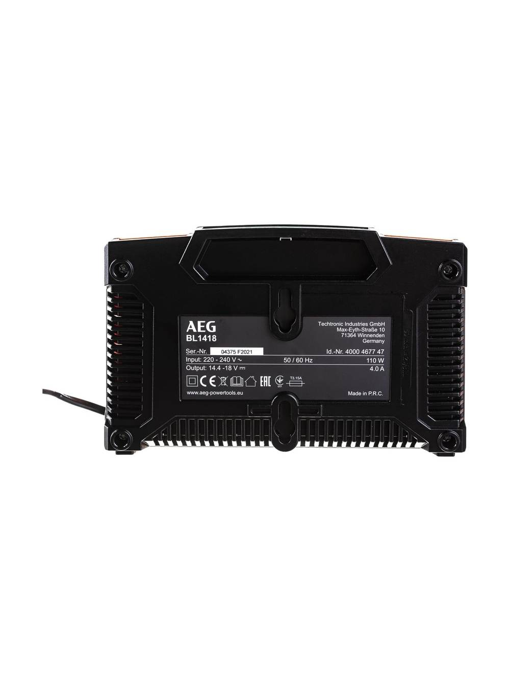 Бесщеточная аккумуляторная ударная дрель-шуруповерт AEG 18В BSB18C3BL-X02C 4935478937