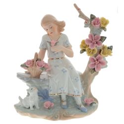 GAEM Фигурка декоративная "Девушка", L22 W13 H25 см