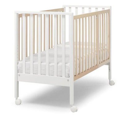 Детская кровать Erbesi Evolution белый/натуральный