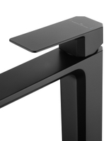 Смеситель для раковины высокий WONZON & WOGHAND DIAMOND, Черный матовый (WW-88239011-MB)