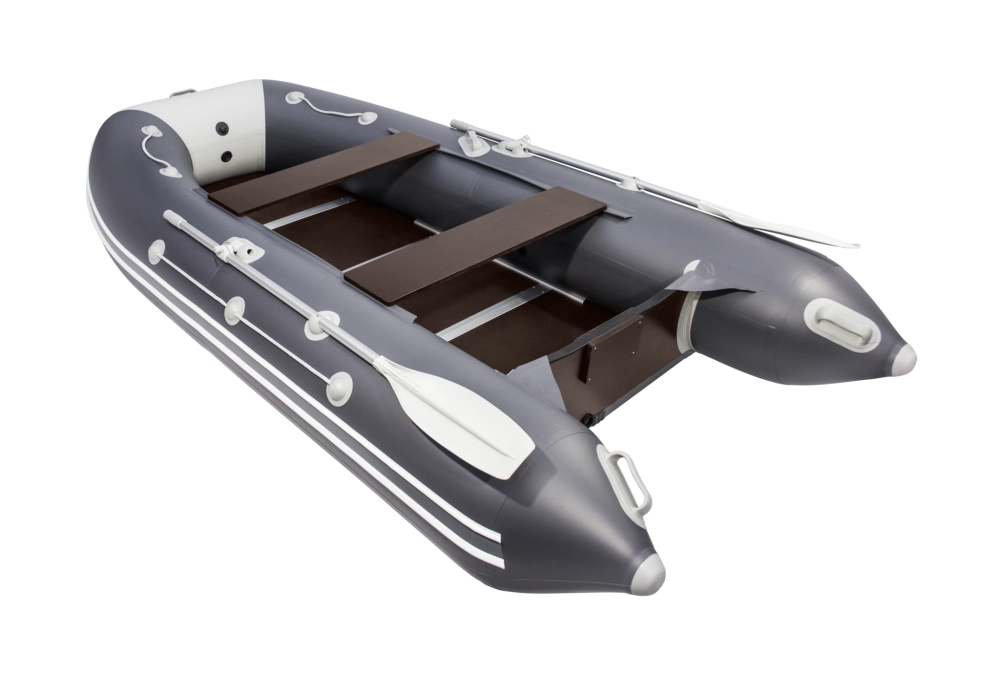 Лодка Таймень LX 3400 СК, 3400*1700*460 мм., цвет графит - серый