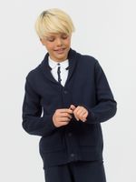 Кардиган для мальчика на пуговицах в школу AT1085 синий