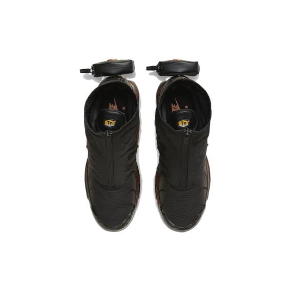 Nike Air Max Plus Беговые кроссовки MID Топ Черно-серый Цвет Мужские