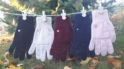 Перчатки детские Lensi р.15 (5-8 г) (Мегашапка) 7221, 1 шт.