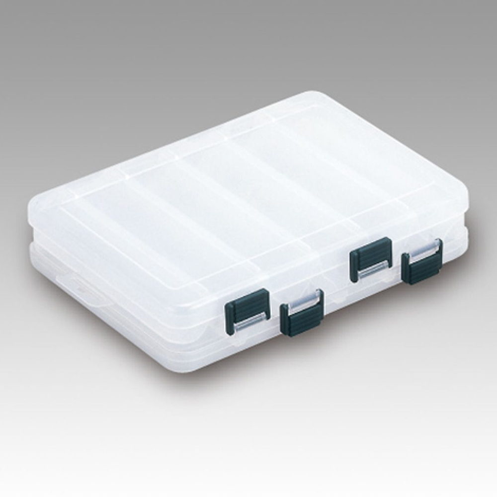 Коробка для рыболовных принадлежностей Meiho REVERSIBLE 140 Clear