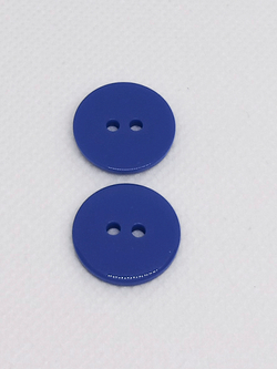Пуговица 28L (18мм) 2 прокола, пластик, 1 шт