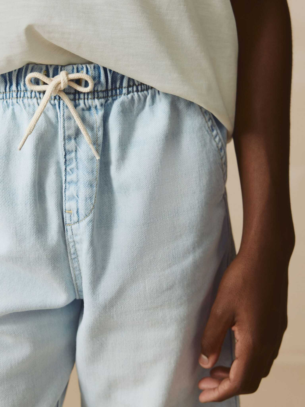 Шорты джинсовые для мальчика Next AC5-635, Светло-голубой