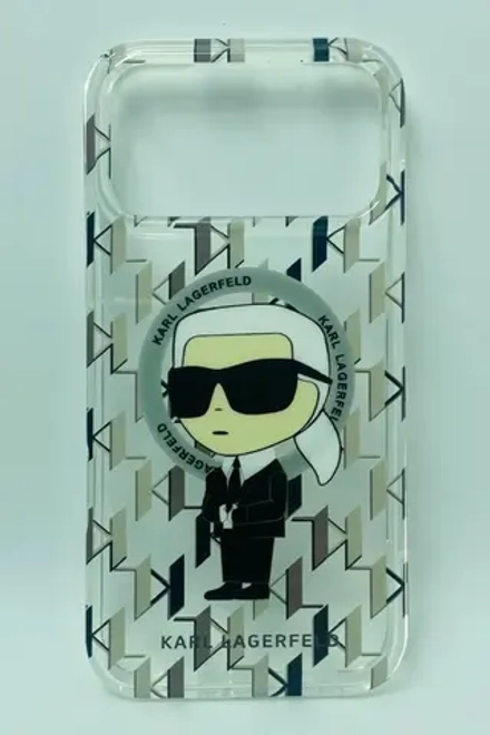 KARL LAGERFELD прозрачные с MagSafe iPhone 17 Pro Max