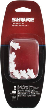 SHURE EATFL1-6 тройные силиконовые вставки для ушных мониторов SCL и SE (3 пары)