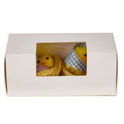 GAEM Набор из 2-х изделий декоративных "Гнездо пасхальное" (5,5*3,5), L11,5 W5 H5 см