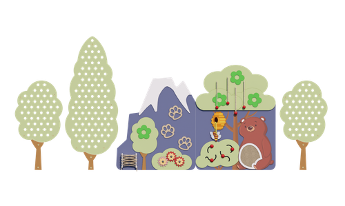 Декоративная панель "Лес"