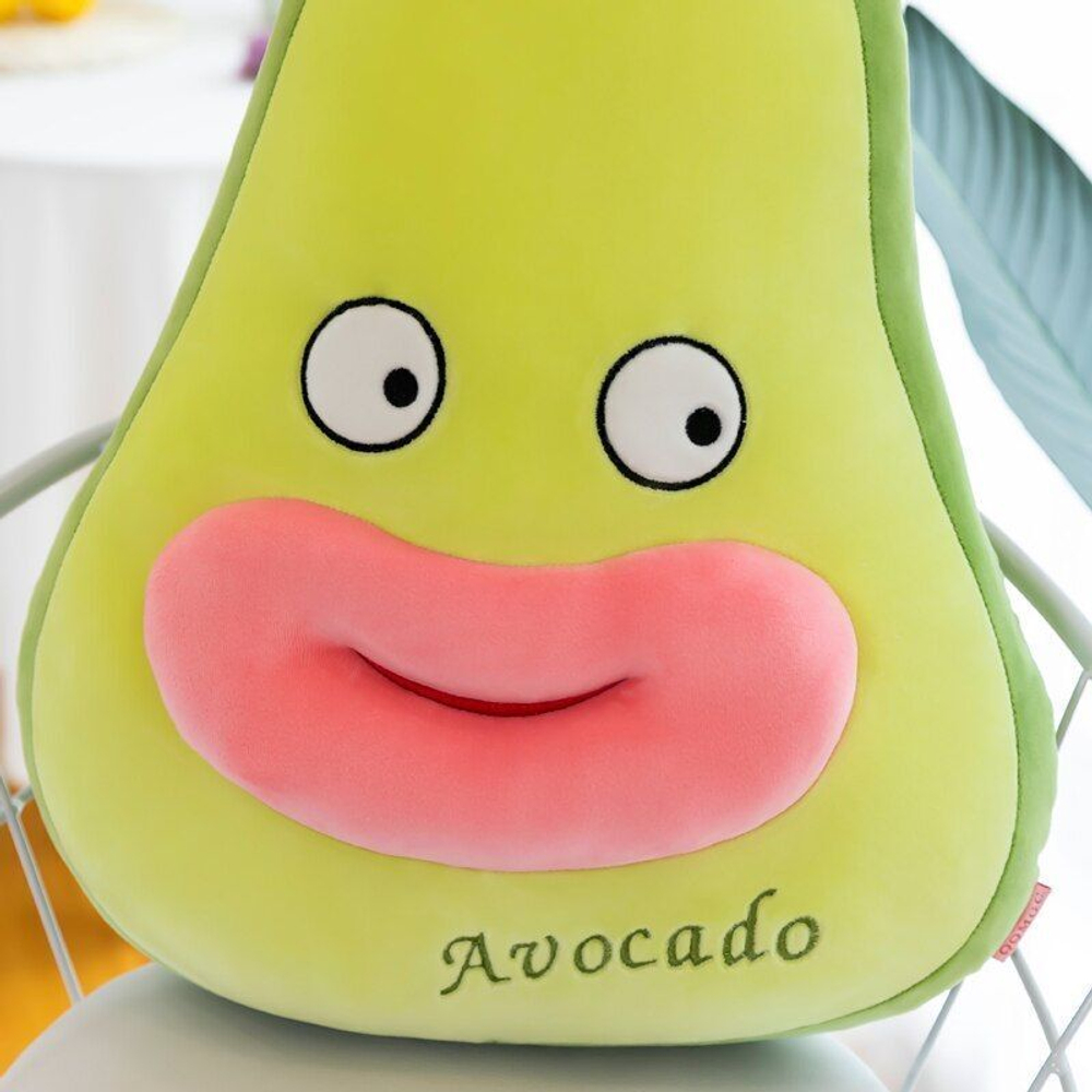 Мягкая игрушка подушка Авокадо KiDWoW для девочек, мальчиков, малышей, детей, в подарок, для сна