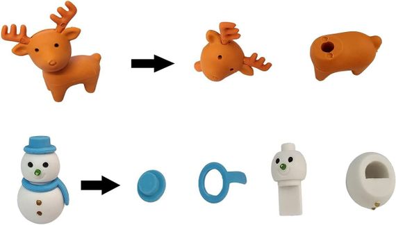 Pozan \ Ластик \ Eraser Chirstmas