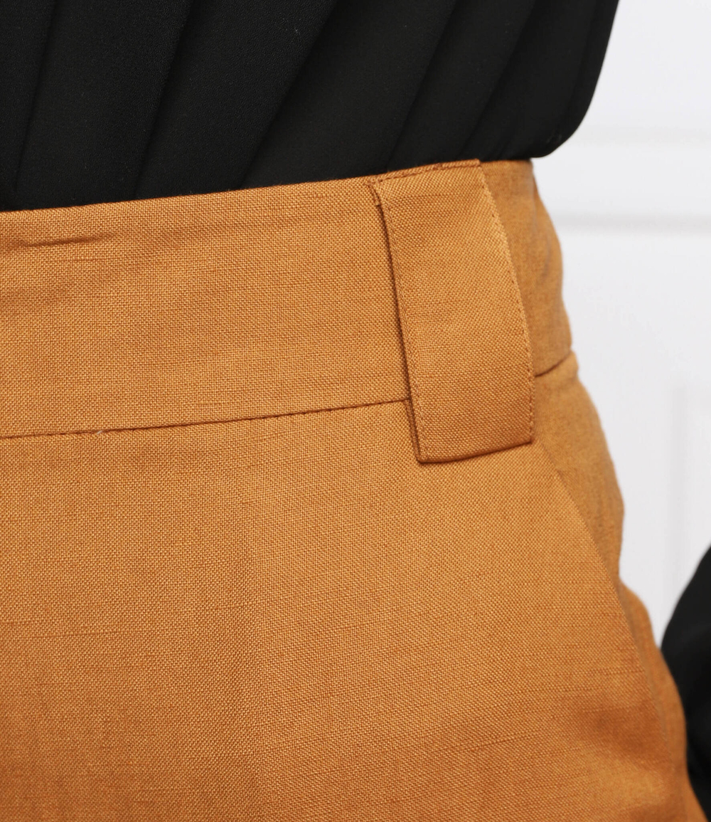 льняное штаны Patrizia Pepe - янтарный(2P1394 A052)