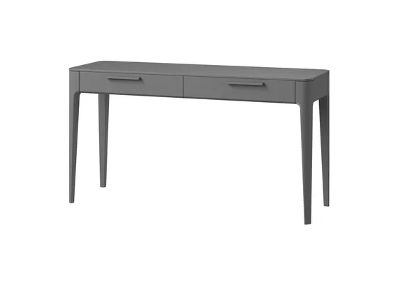 Консоль Type oak 2 ящика ширина 140 см (серый)