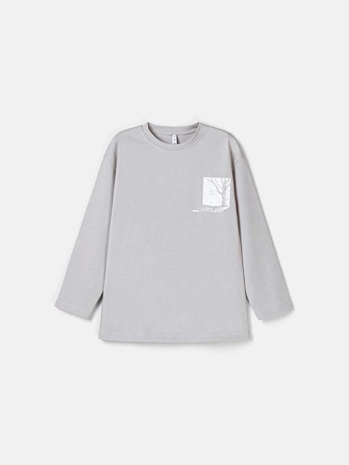 Лонгслив оверсайз 