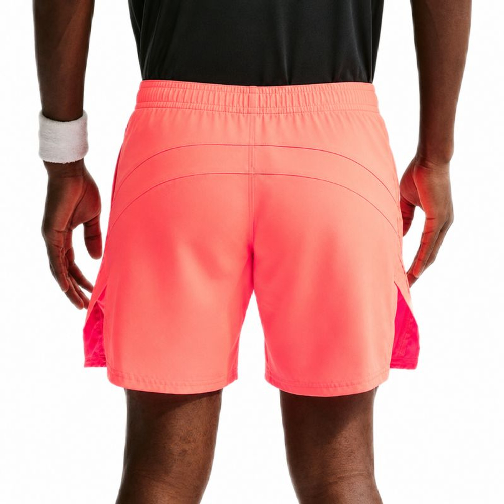 Теннисные шорты Nike Court Dri-Fit Victory 7" - hot lava/black