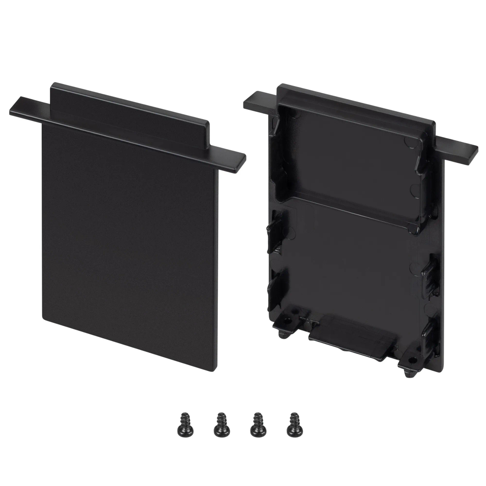 Заглушка SL-LINIA52-3L-F-HIGH BLACK глухая (Arlight, Пластик) 044704