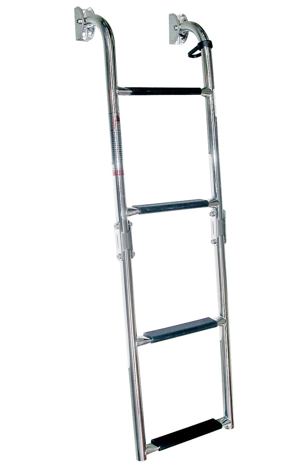 Складной трап из нержавеющей стали, 4 ступени, 90 см (10247446)