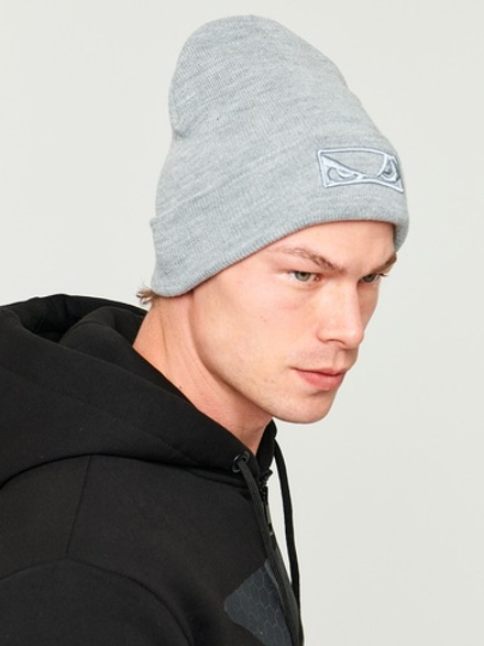 Шапка Bad Boy Logo 3D серый