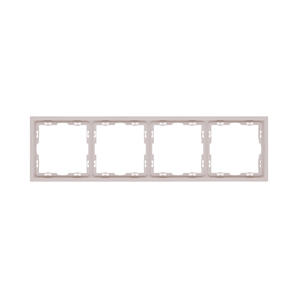 Рамка 4-постовая, кашемир матовый Kollinger Eclipse EC4CM