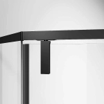 Душевой уголок Vincea Slim-N VSP-4SN100CLB 100х100 стекло прозрачное/профиль черный