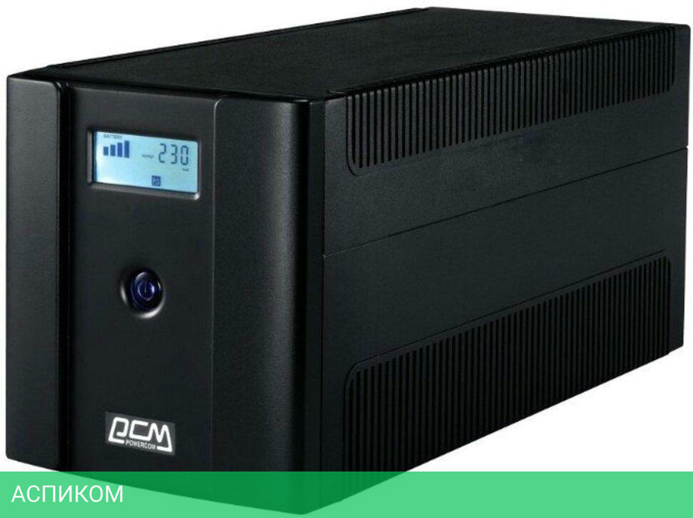 Источник бесперебойного питания Powercom Raptor LCD (RPT-2000AP)