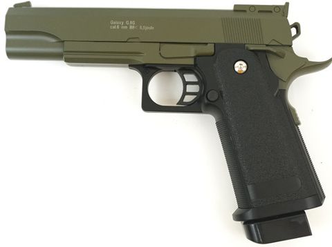 Страйкбольный пистолет Galaxy G.6G Colt металлический, пружинный