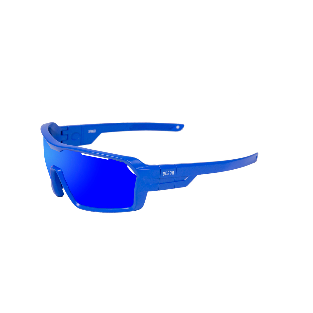 Спортивные очки OCEAN Chameleon Matt Blue / Revo Blue Polarized lenses