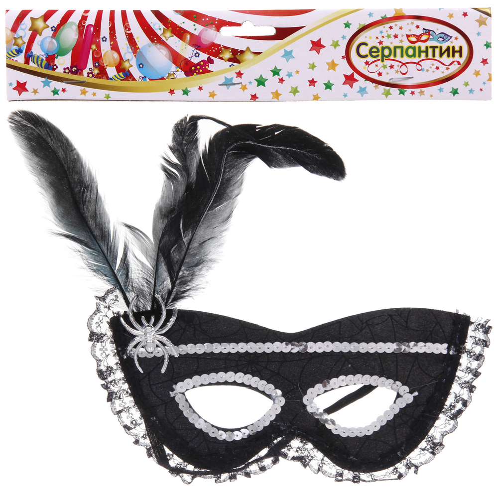 Маска карнавальная «Страшная красота», микс