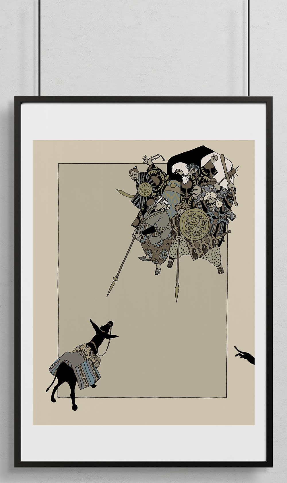 Постеры с иллюстрациями А. Дмитриева и И. Олейникова