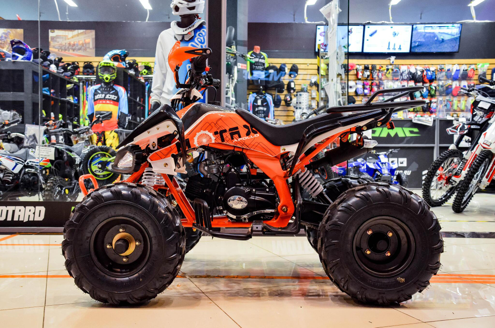 MOTAX ATV T-Rex Super LUX 125 сс Черно/оранжевый