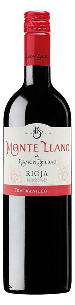 Монте Льяно сух крас 0,75 л 10-15% Рамон Бильбао Испания