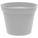 Горшок для цветов Mint D120мм, 0,7л с поддоном (серый)