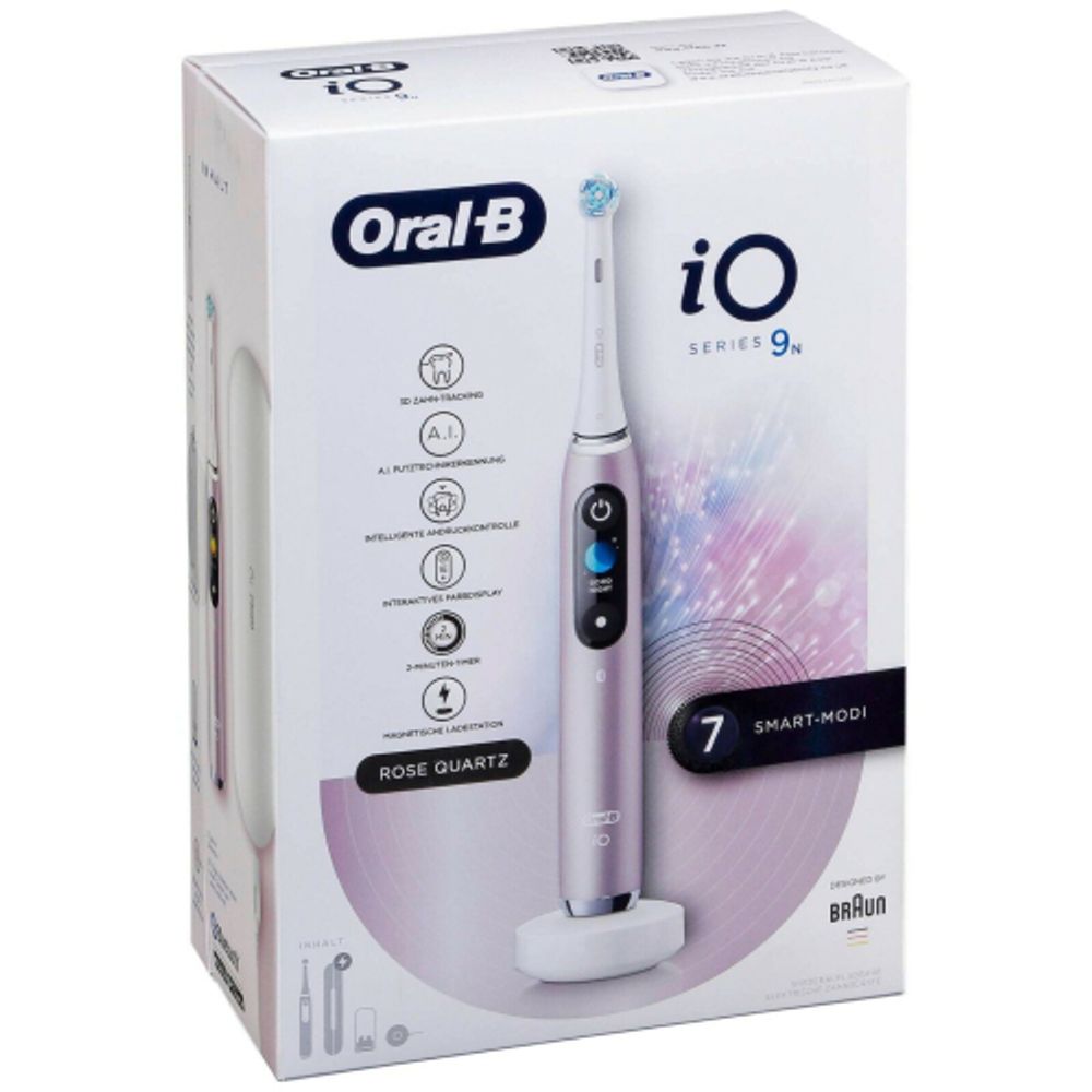 Электрическая зубная щетка ORAL-B iO Series 9N/iOM9 Rose Quartz тип 3758