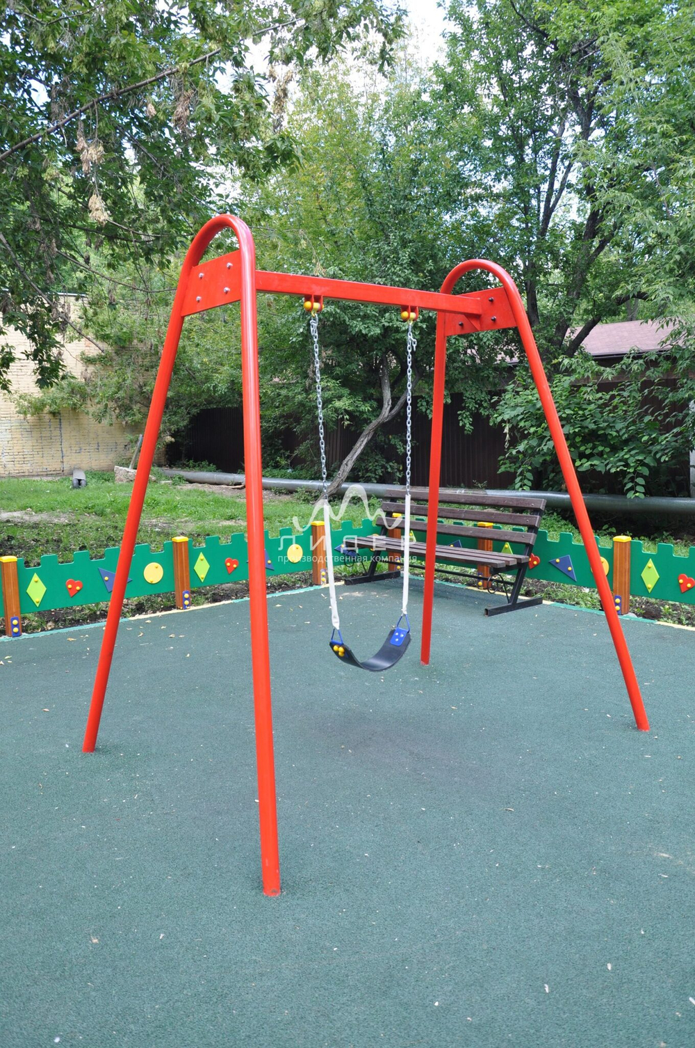 Сиденье резиновое на гибком подвесе