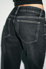 Джинсы TRF с низкой талией и широкими брючинами - ZARA