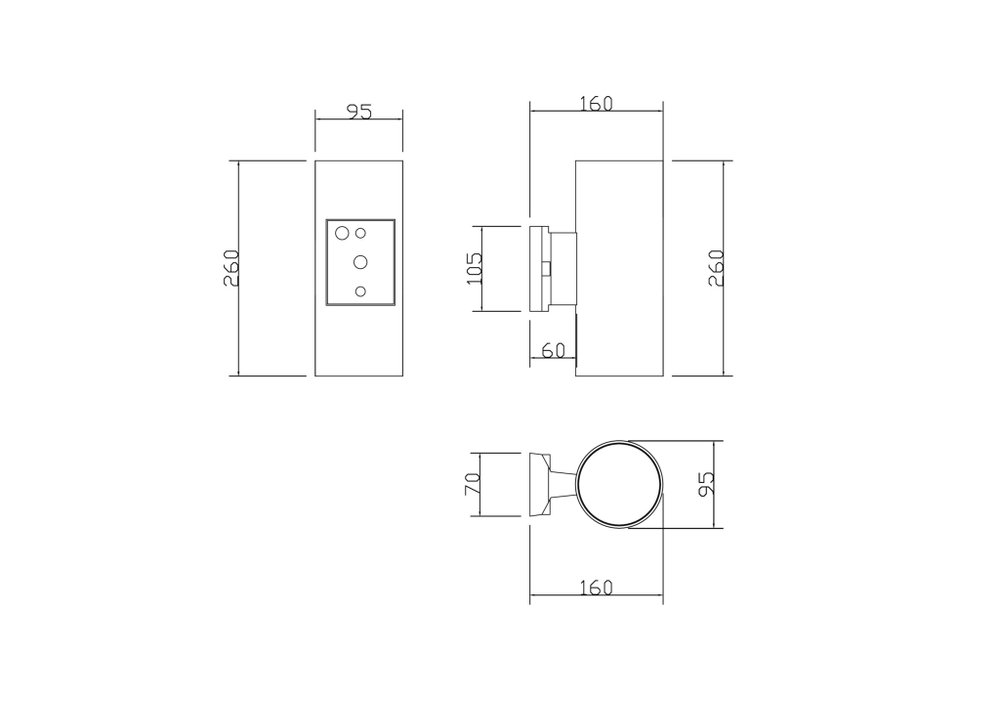 Настенный светильник (бра) Outdoor O419WL-02W