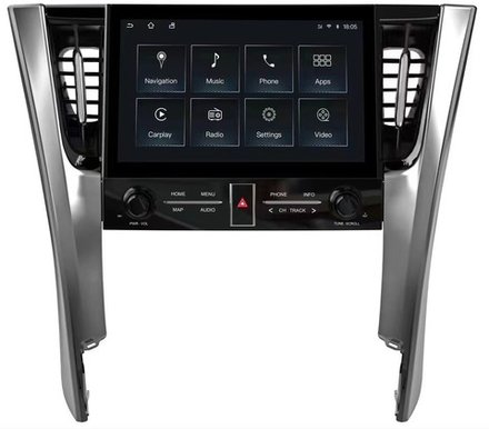 Магнитола для Toyota Alphard H30, Vellfire 2 2015-2023 (с JBL) - Carmedia ZH-T1101H монитор 11.2", Android 13, 8Гб+128Гб, CarPlay, 4G SIM-слот
