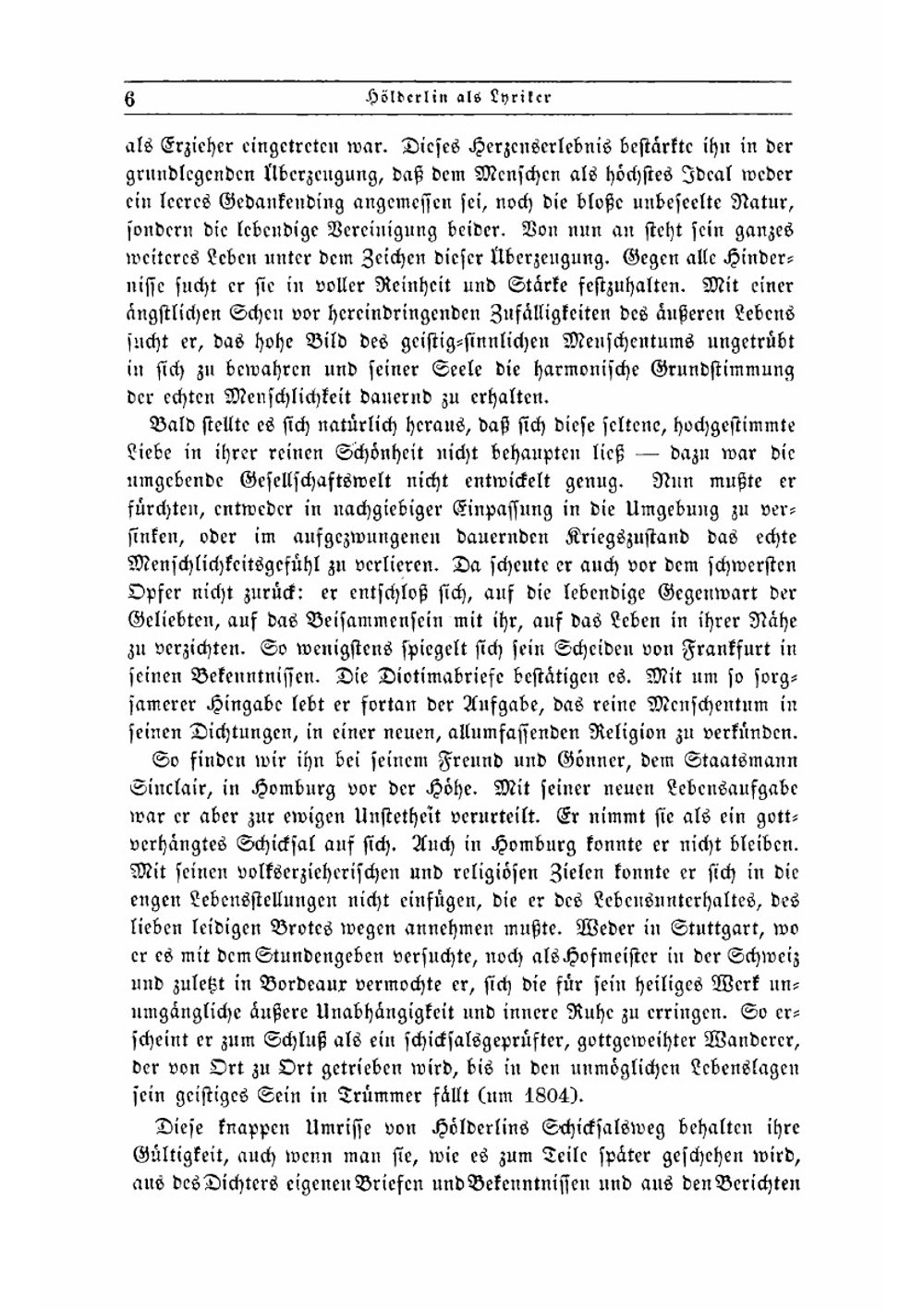 Hölderlins Lyrik | Emil Lehmann