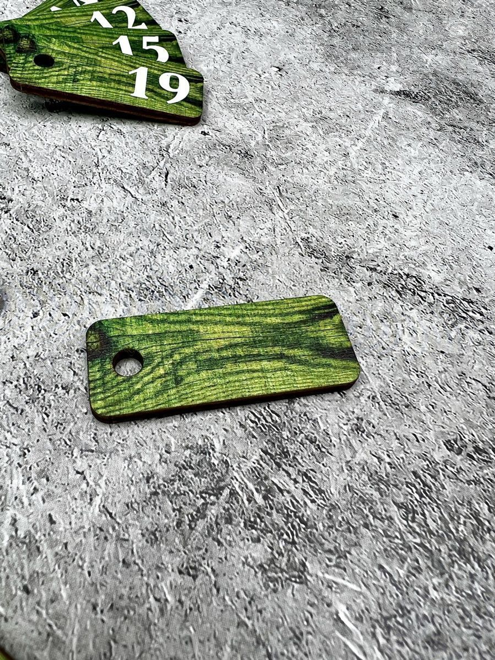 Номерки для ключей 2х5см