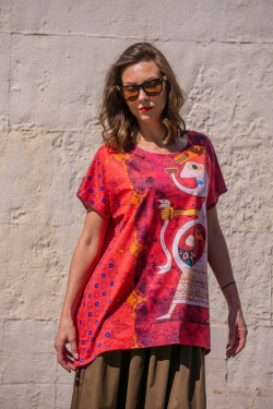 Футболка "Химера", по мотивам живописи Виктора Браунера