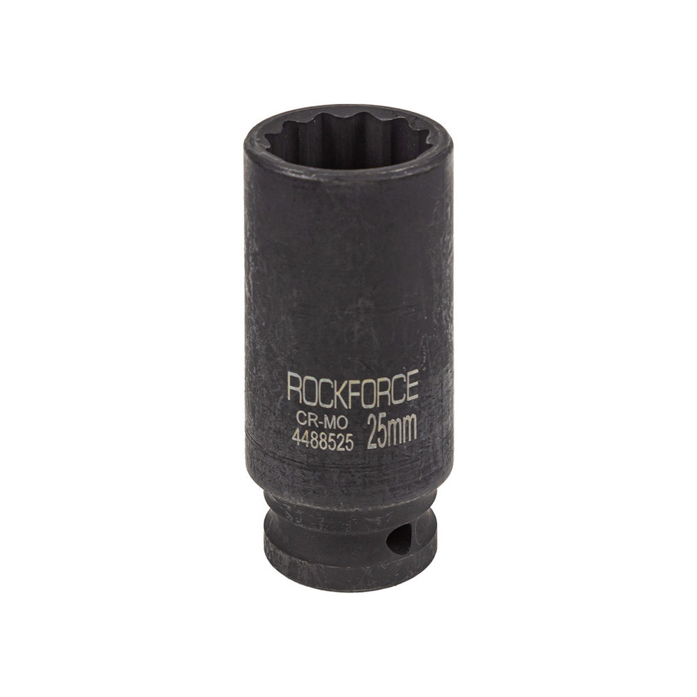 Головка ударная глубокая 25мм (12гр.), 1/2'' RockForce RF-4488525